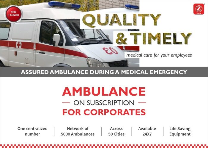 Ambulance subscription for corporates